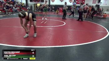 150 lbs Round 5 - Kael Millsap, CR Kennedy vs Kolton Brockert, Louisa-Muscatine