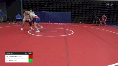 189 lbs Consi Of 4 - Teagan Gratkowski, Smyrna, DE vs Jayden Roop, Ansted, WV