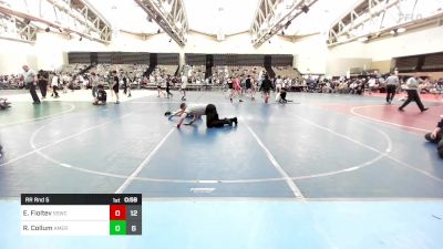 85 lbs Rr Rnd 5 - Ed Fioltev, South Side Wrestling Club vs Reed Collum, American MMAW