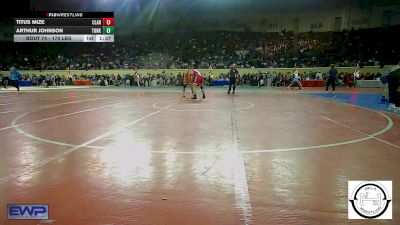 175 lbs Round Of 64 - Titus Mize, Claremore Wrestling Club vs Arthur Johnson, Tonkawa