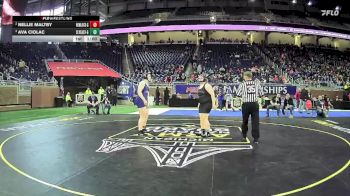Girls-235 lbs Cons. Round 1 - Nellie Maltby, Hemlock Hs Girls vs Ava Ciolac, South Lyon East Hs Girls