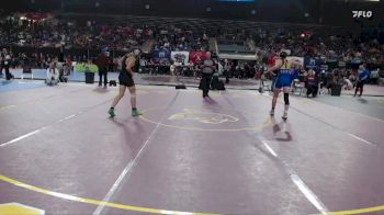 120 lbs Cons. Round 3 - Taryn Durrant, Kuna vs Maylee Yancey, Crook County