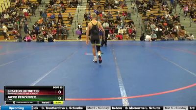 125 lbs Round 3 - Jacob Penzkover, LAW vs Braxton Heitritter, Ironhawk Wrestling Academy