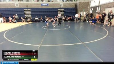 71/75 Cons. Round 1 - Ethan Gastelecutto, Timberline Youth Wrestling vs Colton Ammann, Middleton Wrestling Club