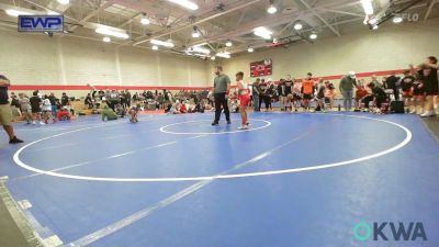 90 lbs Rr Rnd 5 - Mathias Aragon, NORTH DESOTO WRESTLING ACADEMY vs Vincent Petro, Cowboy Elite Orange