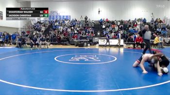144 lbs Cons. Round 3 - Shantorian Walker, Biloxi HS vs Jackson Christian, Lewisburg