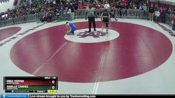 125 lbs Quarterfinal - Mika Yoffee, SLAM! NEVADA vs Giselle Chavez, Sierra Vista