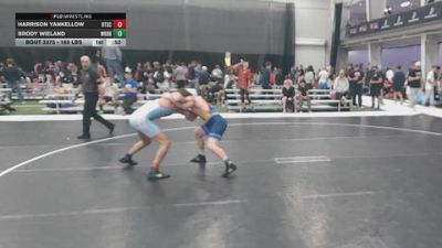 165 lbs Cons. Rd Of 16 - Harrison Yankellow, Beat The Streets Chicago vs Brody Wieland, Wrestling Brotherhood