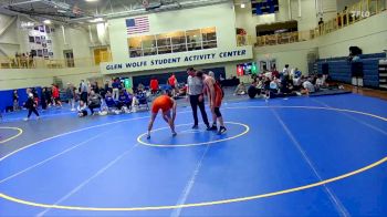 285 lbs Round 4 (6 Team) - Conner Zamani, Snow vs Cael Barber, Neosho County Community College
