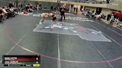 107 lbs Round 3 (4 Team) - Cole Anselmi, Arlington Heights (Hersey) vs Gage Loftin, Post Falls