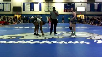 Girls 235 lbs Semifinal - Jamya Magee, Mendenhall High School vs Harley Garner, St. Martin High School Girls