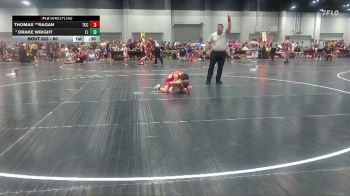 60 lbs Quarterfinal - Thomas **Ragan, The Chicken Coop vs Drake Wright, Fairview Jackets