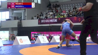 76 kg Quarterfinal - Kylie Welker, USA vs Linda Machuca, ARG
