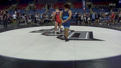 220 lbs Cons 64 #2 - Keagan Martin, Indiana vs Blaize Baxter, Oklahoma