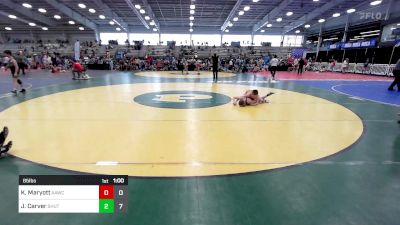 85 lbs Quarterfinal - Keller Maryott, All American Wrestling Club vs Jeremy Carver, Team Shutt Bowman