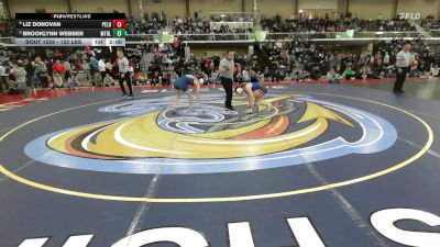 126 lbs Semifinal - Liz Donovan, Pelham vs Brooklynn Webber, Mt. Blue