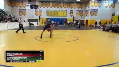 126 lbs Semifinal - Isfandier Sharipov, Osceola (Kissimmee) vs Ryan Mangano, Sumner Hs