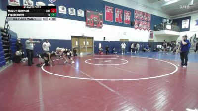 134 lbs 1st Place Match - Tyler Rowe, Threshold WC vs Mason Bonner, Chino Hills WC