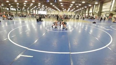 92 lbs Round 2 (10:45am Saturday) - Kody Shannon, VA. Patriots vs Kole Wasser, PA Silver