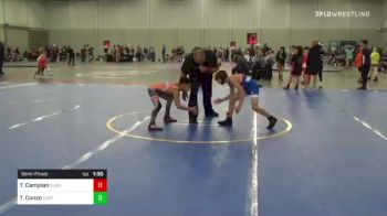 73 lbs Semifinal - Tomi Campian, Gladiator Wrestling vs Tyler Conzo, East Coast Bandits