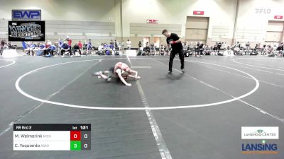 74 lbs Rr Rnd 2 - Mason Welmerink, Michigan Premier WC - (A) vs Collin Ysquierdo, Askren Wrestling Academy - (C)