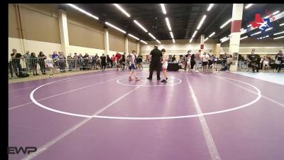 86 lbs Consolation - Ezekiel Bennett, NB Elite Wrestling Club vs Easton Eberle, Texans Wrestling Club