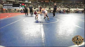83 lbs Round Of 16 - Nikolai Swatek, Yukon Wrestling Academy vs Ledger Rother, Rough Riders