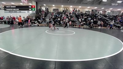 105 lbs Cons. Semi - Max Miner, Prodigy Elite Wrestling vs Hunter Miller, Immortal Athletics WC