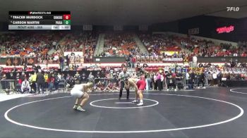 285 lbs 3rd Place Match - Tracer Murdock, Concordia Hs vs Carson Martin, Paola Hs