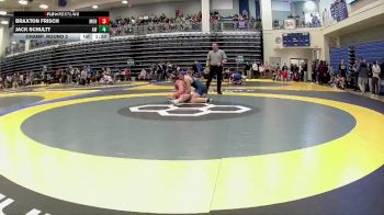 165 lbs Champ. Round 2 - Jack Schultt, Anthony Wayne vs Braxton Frisch, Mohawk