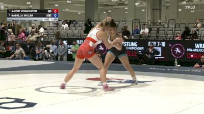 135 lbs 1st Place Match - Landri VonGonten, Boneyard Wrestling Academy vs Isabella Miller, Big Game Wrestling Club