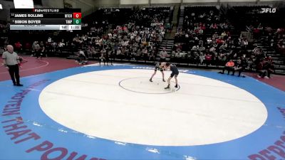 4A 120 lbs Cons. Semi - James Rollins, Mt Crest vs Simon Boyer, Timpanogos