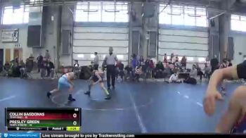 68 lbs Round 4 (8 Team) - Collin Bagdonas, Team Ohio vs Presley Green, Terps Xtreme