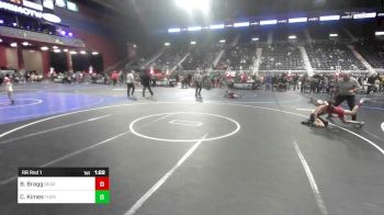 82 lbs Rr Rnd 1 - Brody Bragg, Bear Cave vs Cheston Kimes, Thermopolis WC