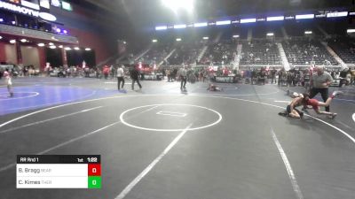 82 lbs Rr Rnd 1 - Brody Bragg, Bear Cave vs Cheston Kimes, Thermopolis WC