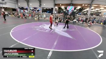 200 lbs Cons. Round 1 - Lincoln Sowers, Veritas Academy Defenders Wrestling vs Sylus Belcher, Amped Wrestling Club