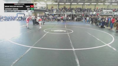 285 lbs Consi Of 8 #2 - Brian Waller-Reitano, Central Catholic vs Anthony Shivas, Derby/Oxford/Holy Cross