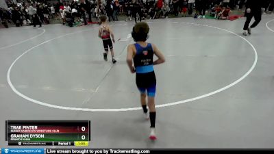 59 lbs Champ. Round 1 - Trae Pinter, Sussex Sabercats Wrestling Club vs Graham Dyson, Pennsylvania