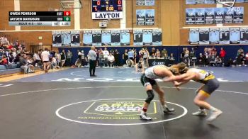 150 lbs 5th Place Match - Owen Pehrson, Riverton vs Jayden Davidson, Union
