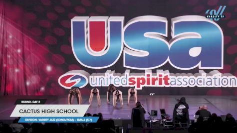 Cactus High School - Varsity Jazz (Song/Pom) -- Small (5-7) [2023 Varsity Jazz (Song/Pom) -- Small (5-7) Day 2] 2023 USA Spirit & Junior Nationals/Collegiate Championships