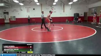 120 lbs Round 2 - Lane Scorpil, Columbus Community/WMU vs Remington Fields, Highland, Riverside