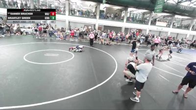 77-84 lbs Quarterfinal - Tanner Brucker, Falcon Youth Wrestling vs Brantley Green, Sandwich Wrestling Club