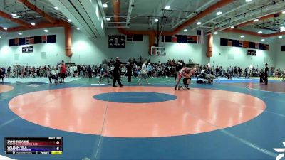 150 lbs Cons. Round 2 - Zymihr Dabbs, Warmup Gang Wrestling Club vs William Vila, Virginia Team Predator