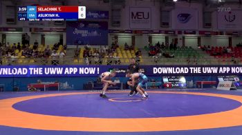 48 kg 1/8 Final - Tsimur Selachnik, Individual Neutral Athletes vs Henry Aslikyan, United States