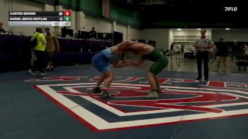 215 lbs 3rd Place - Carter Brown, MO vs Daniel (Mick) Moylan, CA