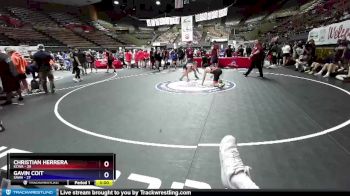 138 lbs Placement Matches (16 Team) - Christian Herrera, KCWA vs Gavin Coit, SAWA