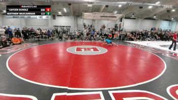 132 lbs Cons. Round 7 - Caycen Scholz, Bennett vs Matthew Mascarenas, Cleveland