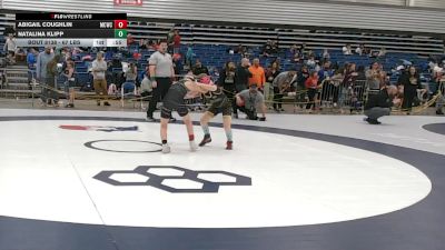 73 lbs 5th Place Match - Abigail Coughlin, Maurer Coughlin Wrestling Club vs Natalina Klipp