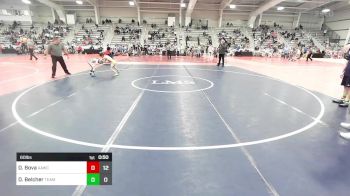 60 lbs Rr Rnd 1 - Dane Bova, All American Wrestling Club vs Diesel Belcher, Team Bro