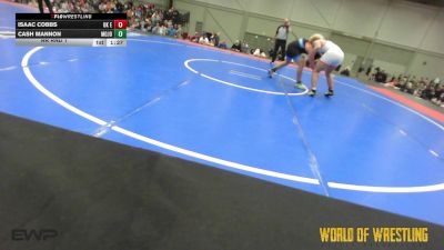 230 lbs Rr Rnd 1 - Isaac Cobbs, OK Elite 14U 1 vs Cash Mannon, MOJO Mulisha 14U